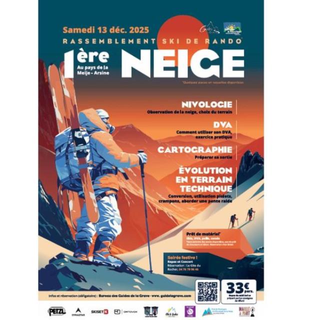 affiche 1e neige 2026