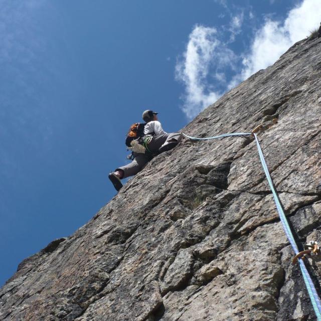 Escalade © Parc national des Ecrins