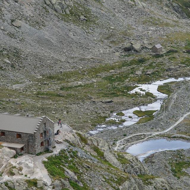 Refuge du glacier Blanc  © M. Coulon, PNE