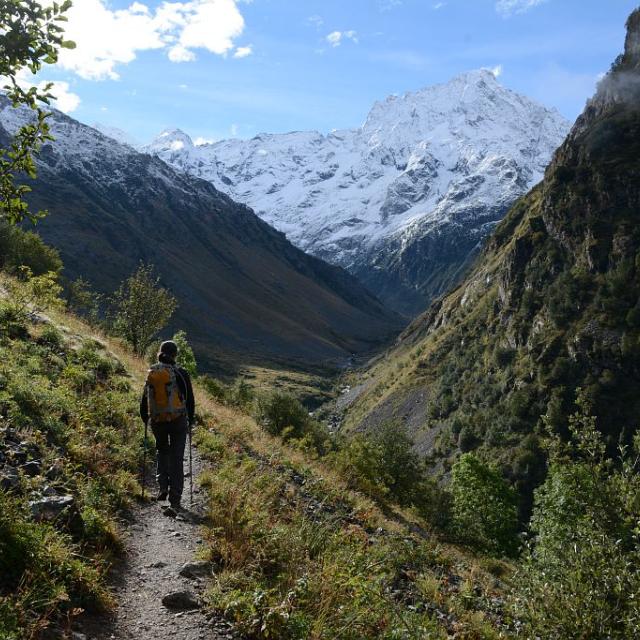 Sentier du Ministre, Valgaudemar © D. Vincent, PNE