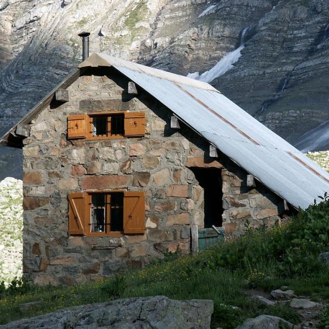 La grande cabane - vallon du Fournel - L'Argentière la bessée © Cyril Coursier - Parc national des Ecrins