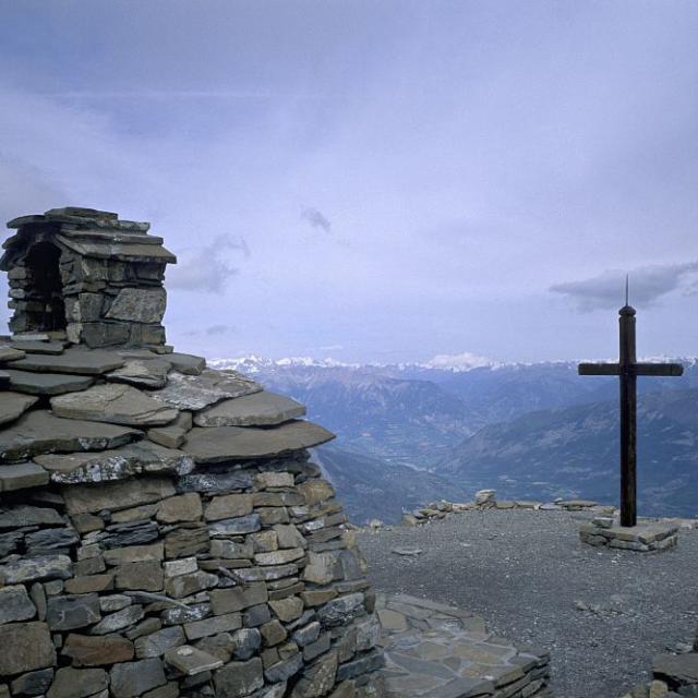 Chapelle Mont guillaume - © F-Labande - Parc national des Écrins
