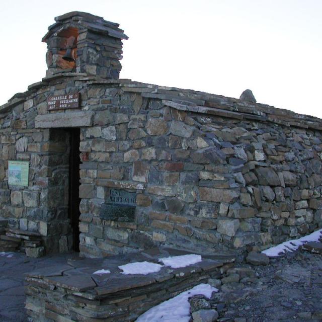 Chapelle Mont guillaume - © C-Couloumy - Parc national des Écrins
