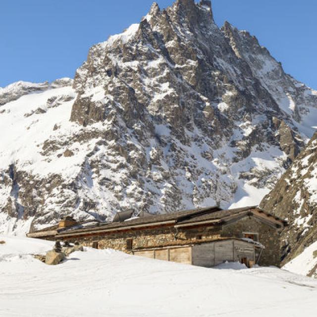 Photographie du refuge de Chamoissière