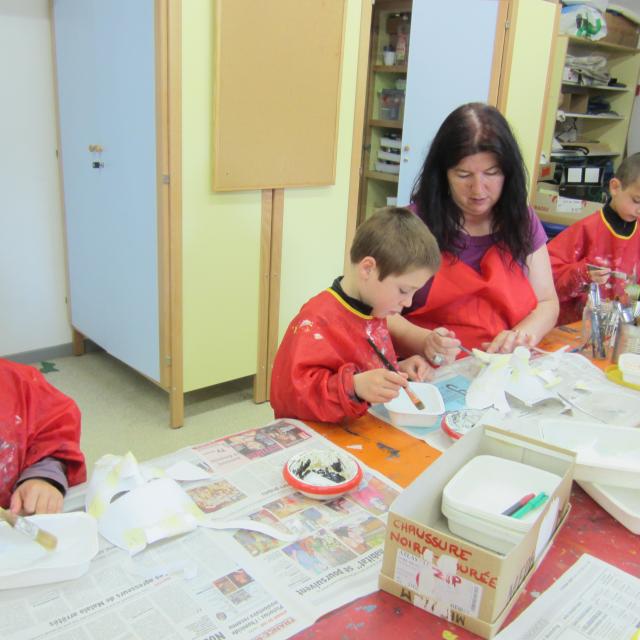 Masque imaginaires - école La Bessée - 2014-2015