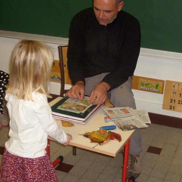 Jeunes découvreurs - Ecole maternelle de Mizoën - Année 2014/2015 - Parc national des Ecrins