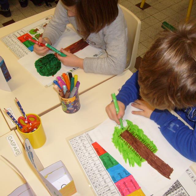 Jeunes découvreurs - Ecole maternelle de Mizoën - Année 2014/2015 - Parc national des Ecrins