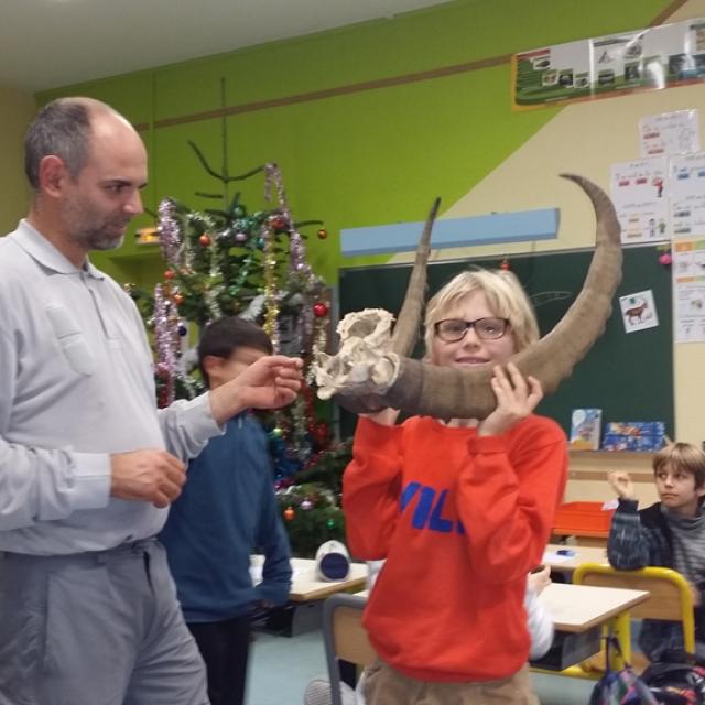 bourg d'oisans - école des Sables 2014-2015 - avec le Parc national des Ecrins