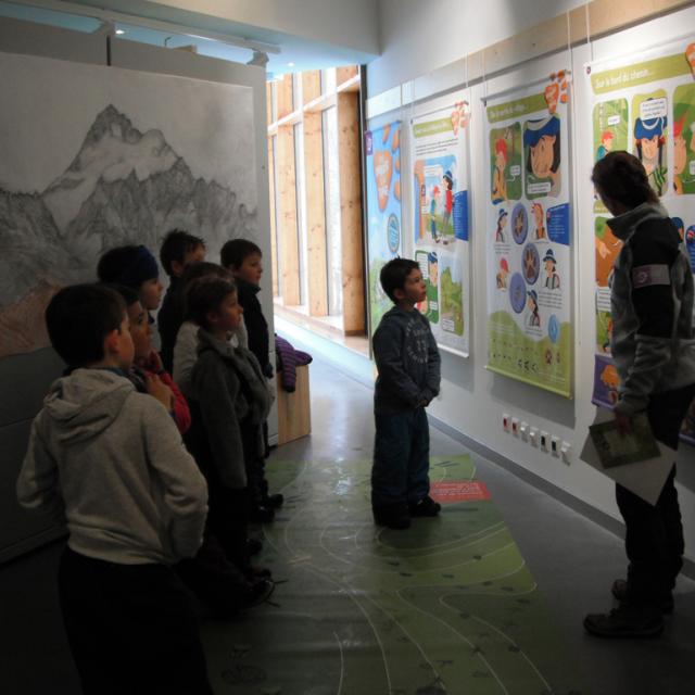 Animation pédagogique, classe Vallouise 2014-2015 - Blandine Delenatte - Parc national des Ecrins