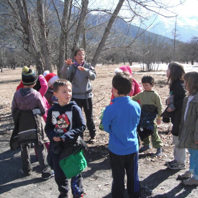 Animation pédagogique, classe Vallouise 2014-2015 - Blandine Delenatte - Parc national des Ecrins