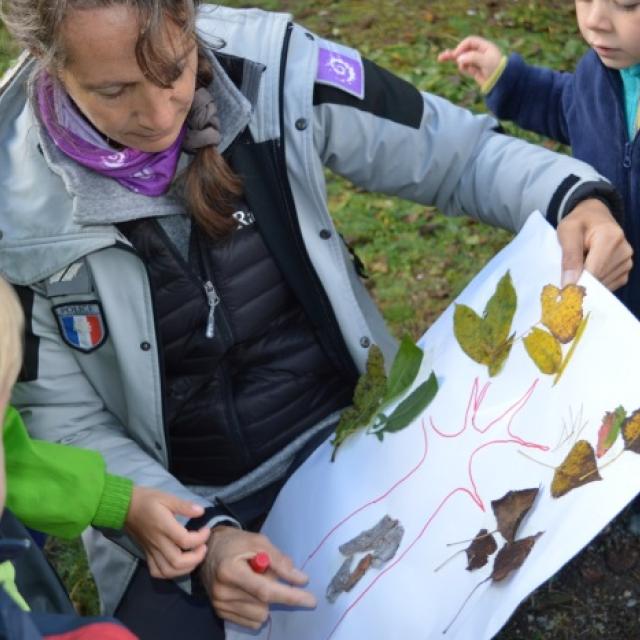 Jeunes découvreurs du Parc national des Ecrins - ecole de Pelvoux - oct 2015