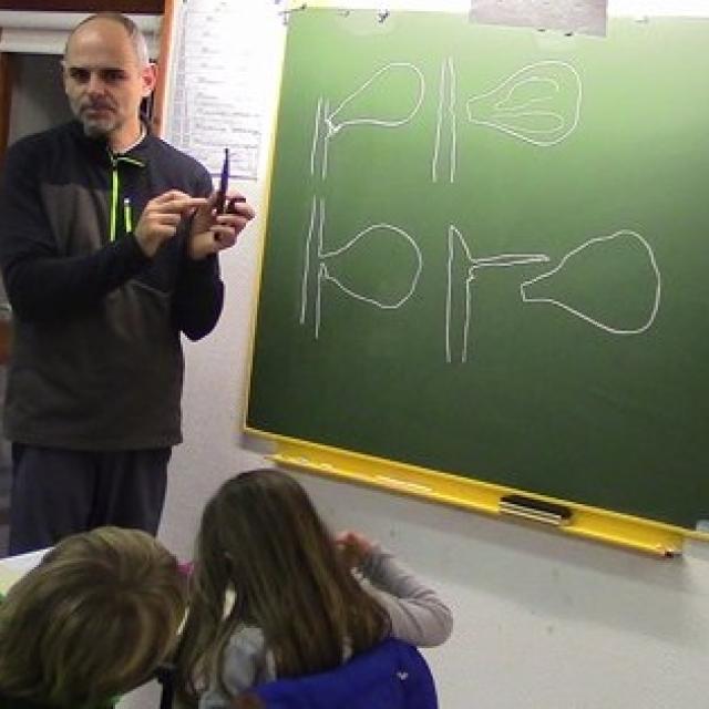 ecole Freney d'Oisans - séance 4 avec le Parc national des Ecrins- 2015-2016