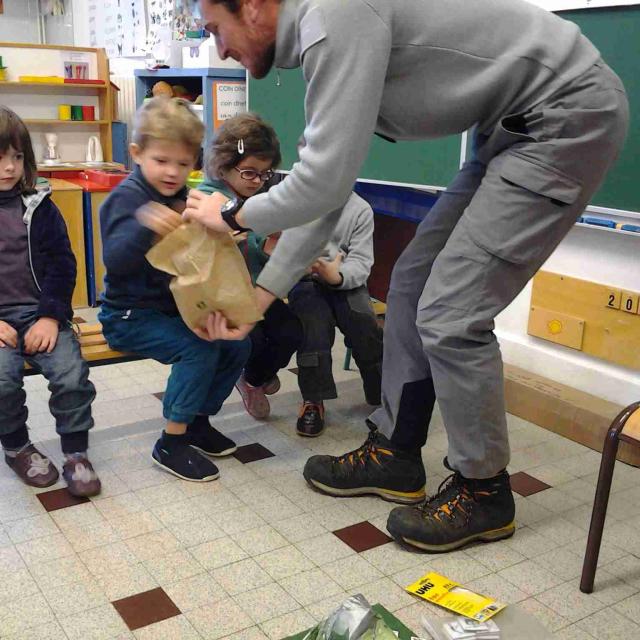 Les animaux de montagne - école de Mizoën - maternelles - avec le Parc national des Ecrins - 2015-2016