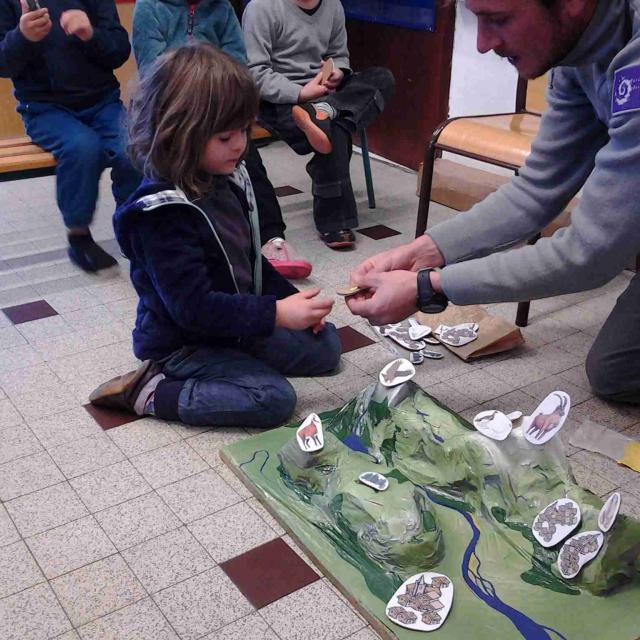 Les animaux de montagne - école de Mizoën - maternelles - avec le Parc national des Ecrins - 2015-2016