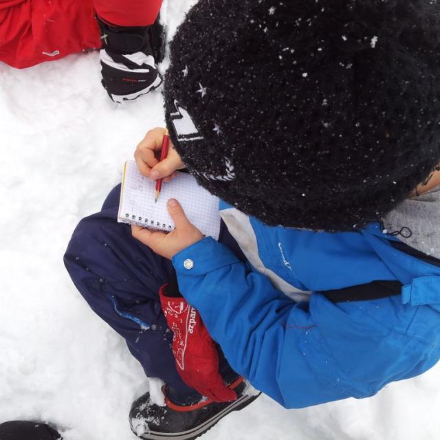 projet pédagogique école de Saint-Bonnet avec le Parc national des Ecrins - 2017