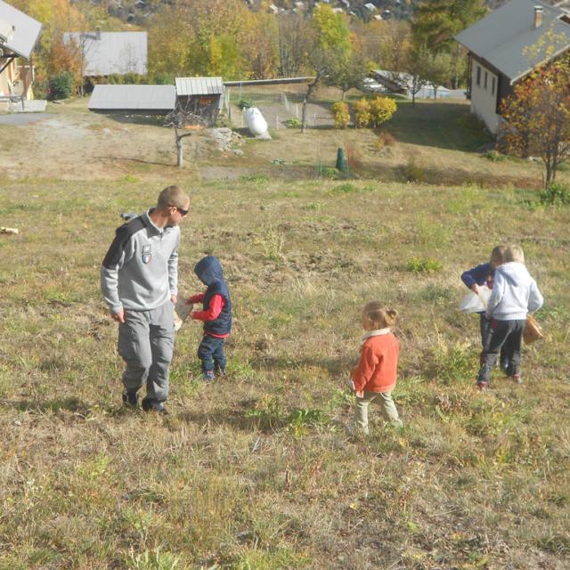 Planète land art  ecole PSV maternelles - 2017/2018 - Parc national des Écrins