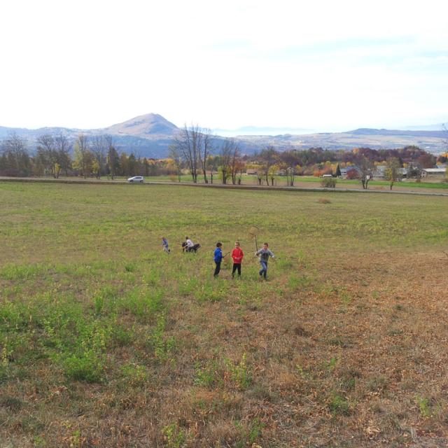 Jeunes découvreurs à Chaillol avec le Parc national des Ecrins - 22017-2018 - © E.Evin - PNE