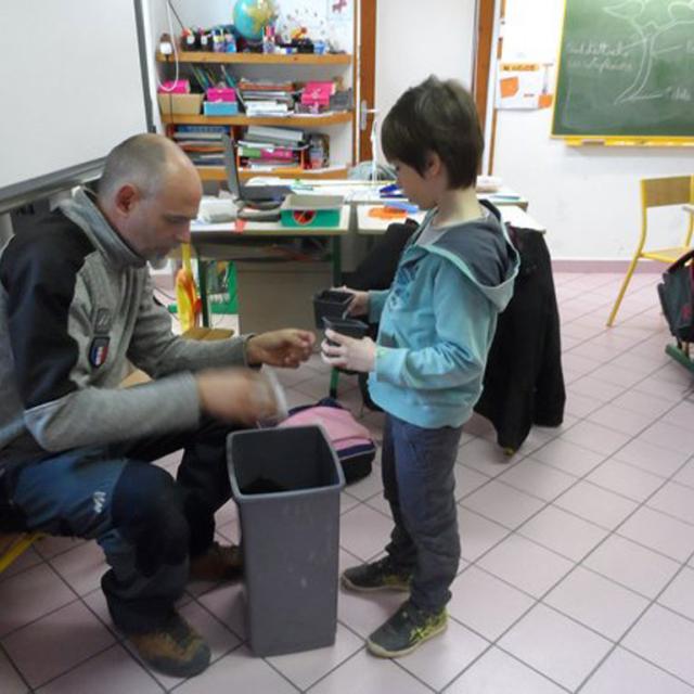 séance 1 pour les JD du Freney avec le Parc national des Écrins - mars 2018