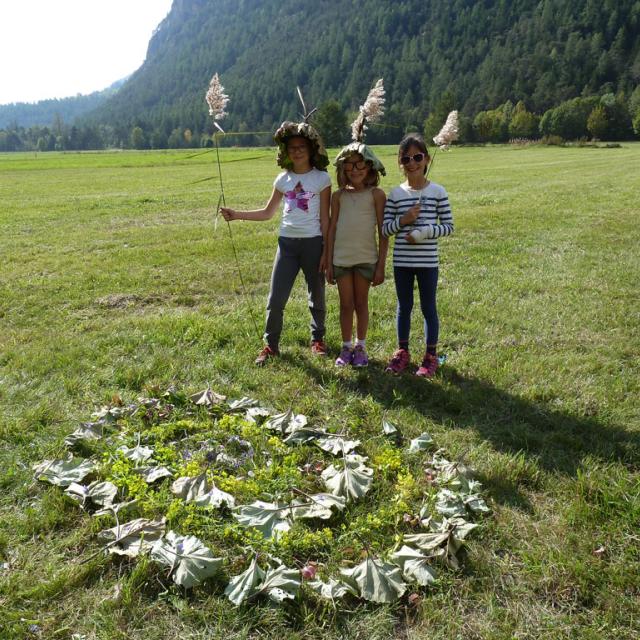 Projet flore - école de Freissinières - avec le Parc national des Écrins