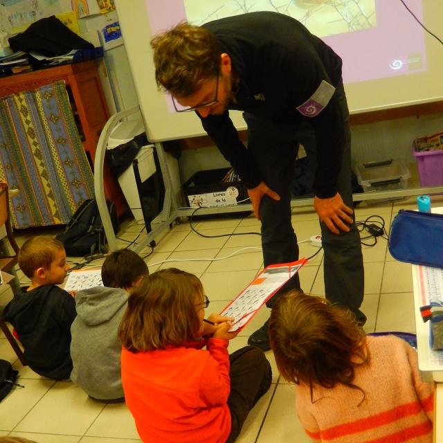 Vigie école oiseaux des jardins - ecole pont du fossé avec le Parc national des Ecrins - 2019/2020