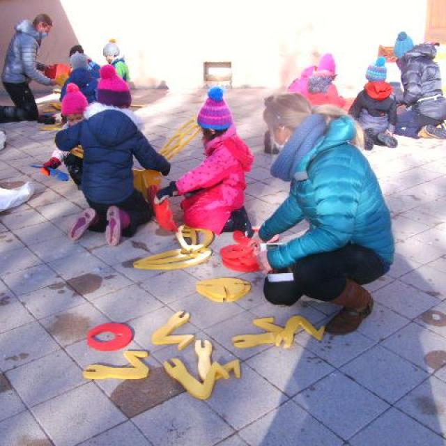 Animation parc et insectes pour les PS-CP de l'école de Puy-Saint-Eusèbe