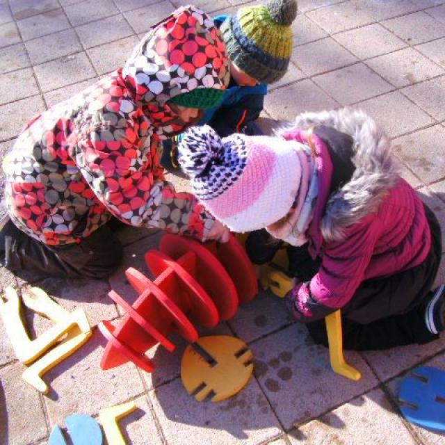 Animation parc et insectes pour les PS-CP de l'école de Puy-Saint-Eusèbe