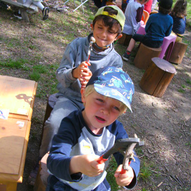 Animation parc et insectes pour les PS-CP de l'école de Puy-Saint-Eusèbe